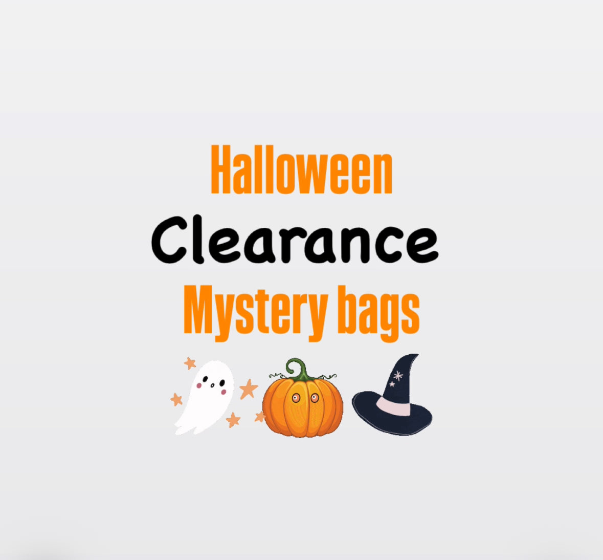 Halloween Mystery Bags