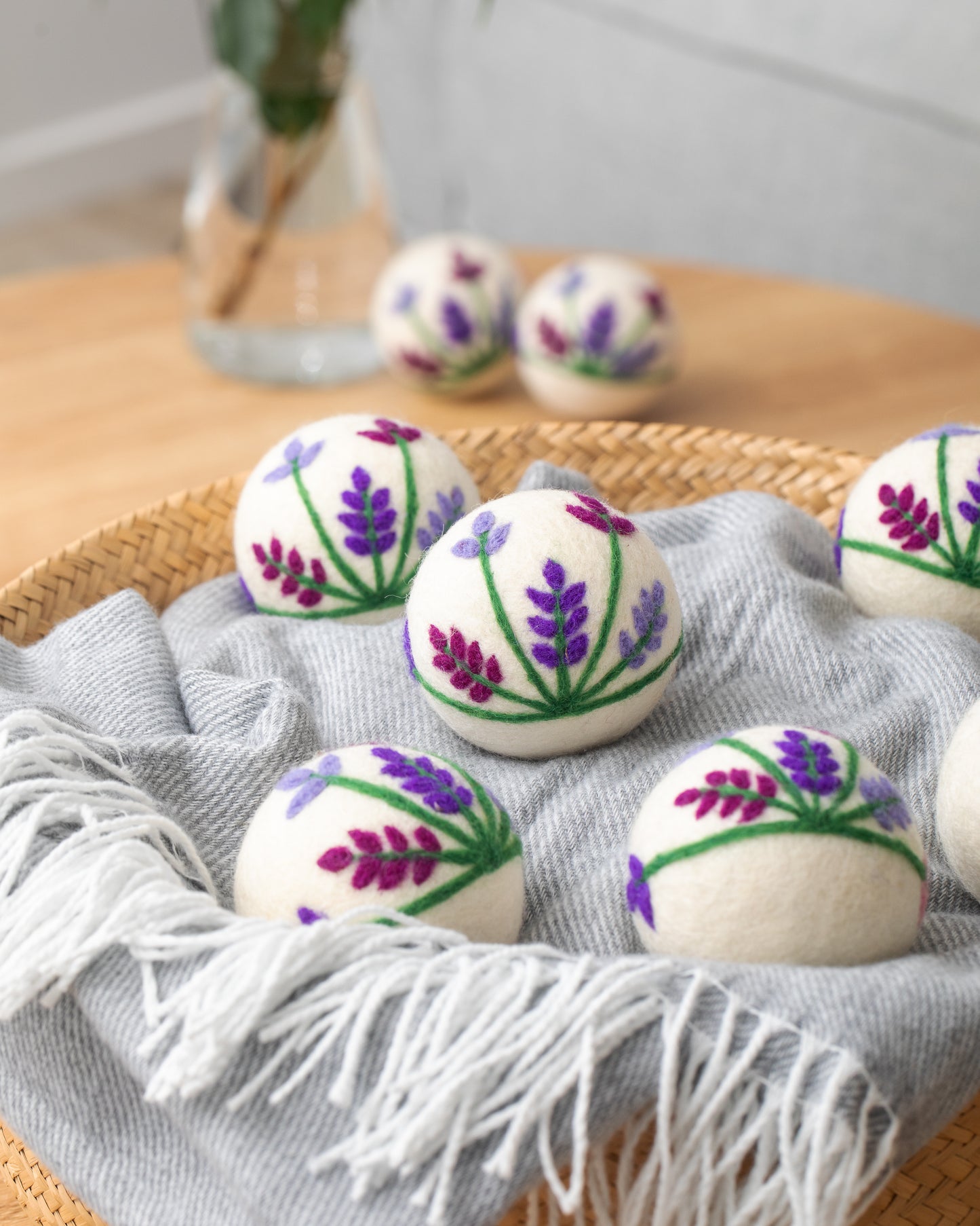 NZ Wool Dryer Balls - Boxed set of 3