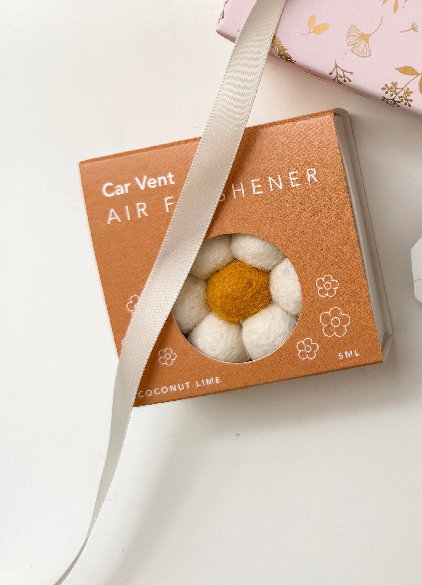 The Original Wool Daisy Car Vent Freshener