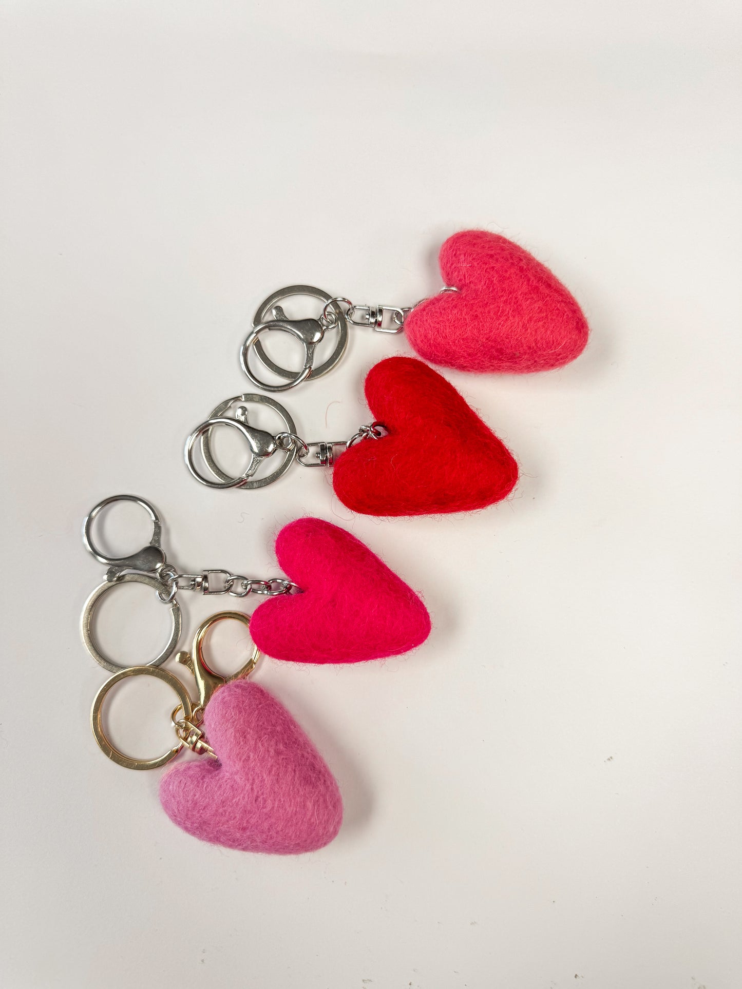 Heart Keyrings