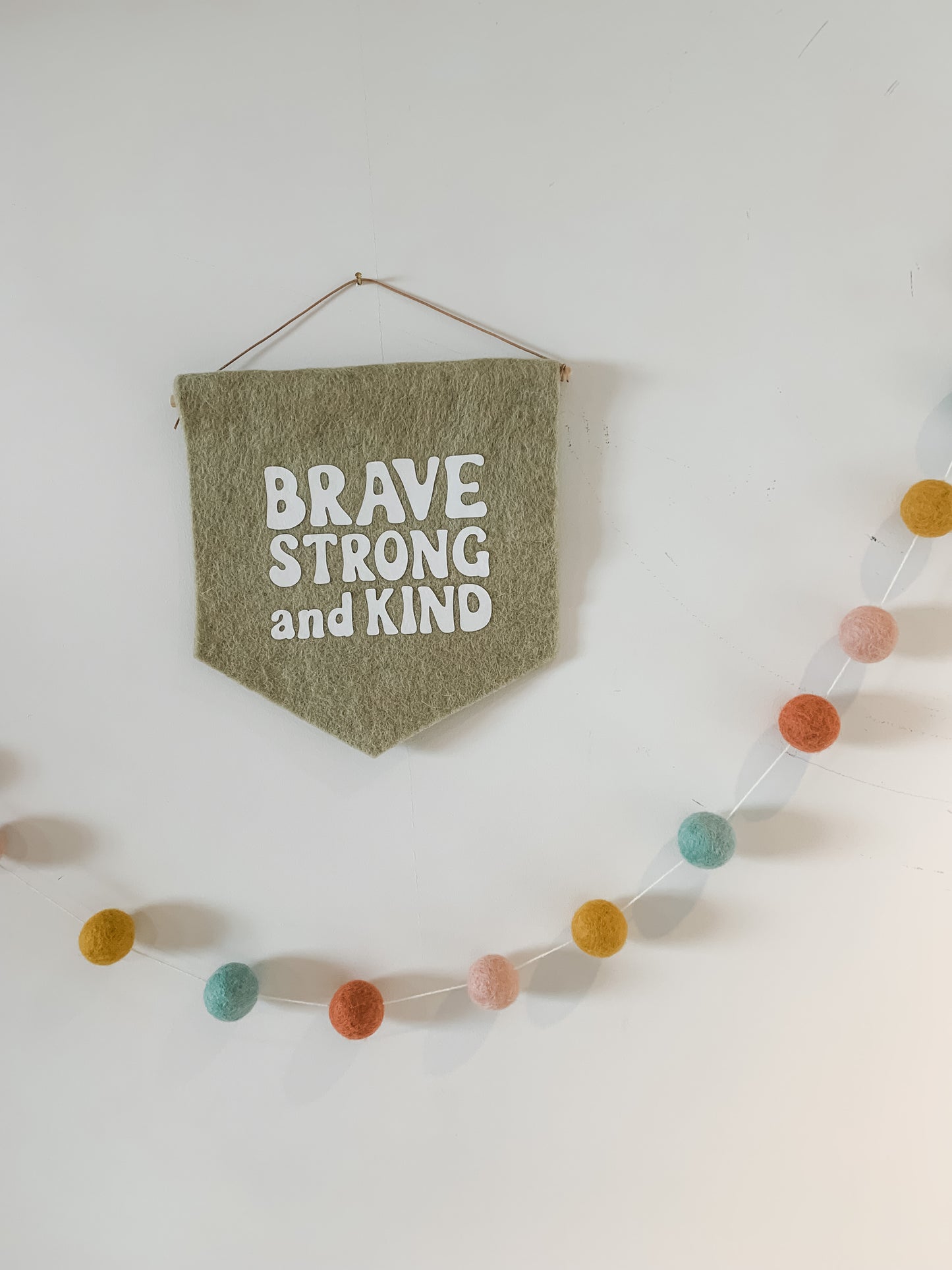 Felt Ball Garlands