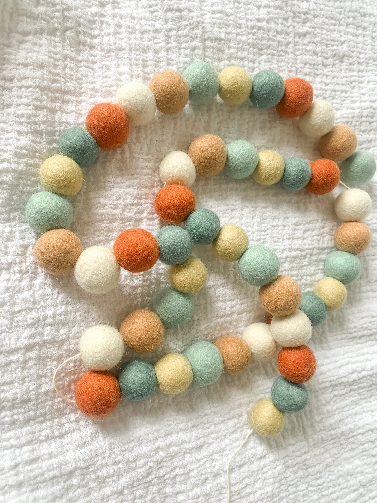 Felt Ball Garlands