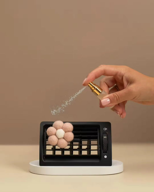 Reusable felt air freshener