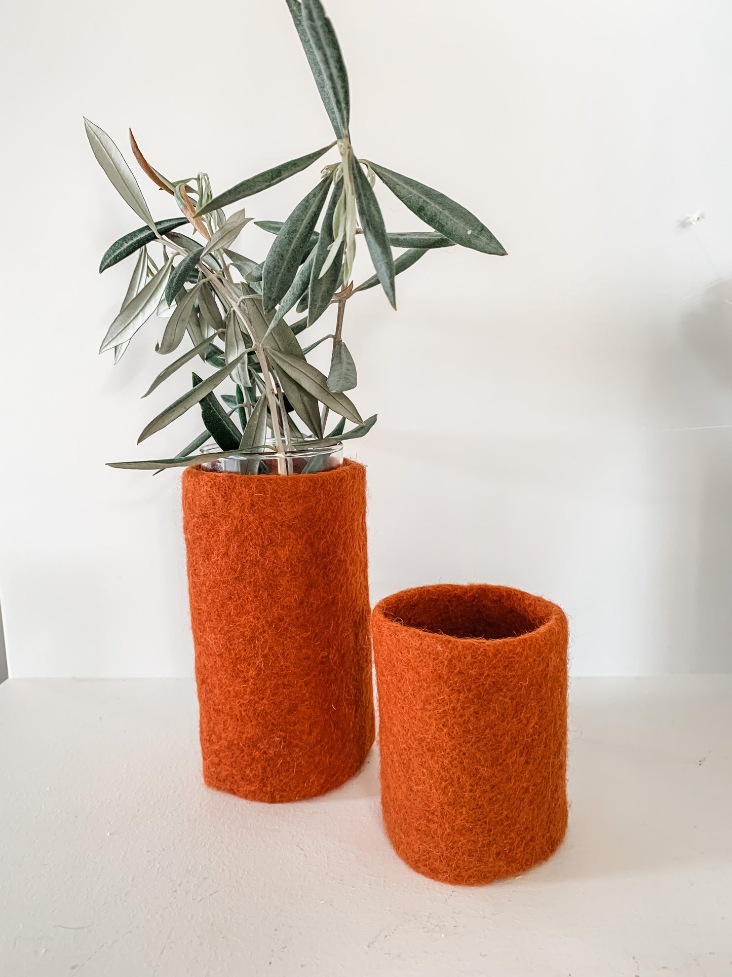 Felt Vase Sleeve - now half price