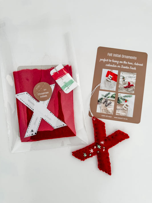 DIY Christmas Initial Kit