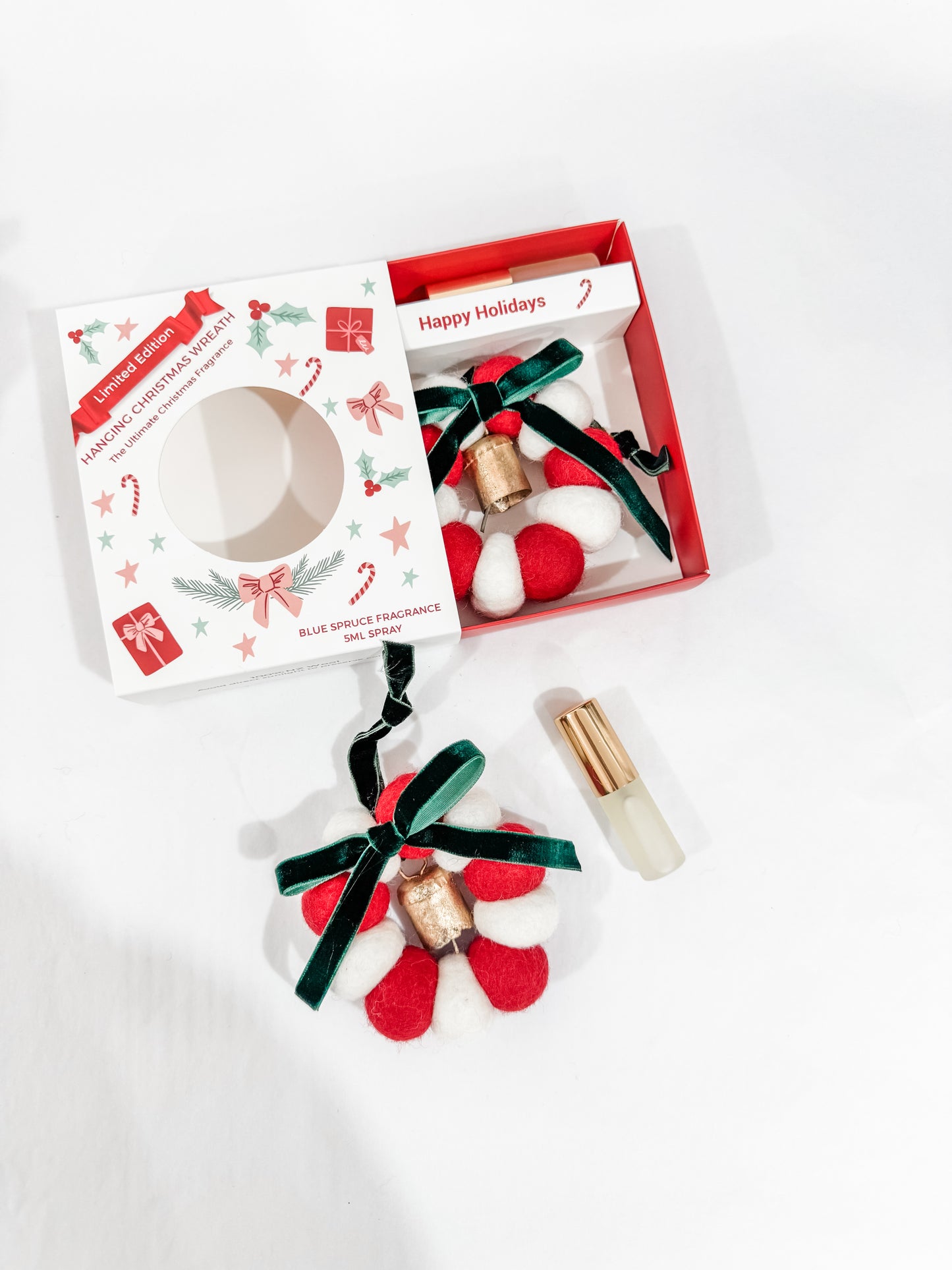 Velvet Bell & Bow Wreaths