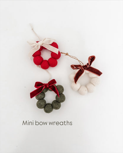 Mini wreaths