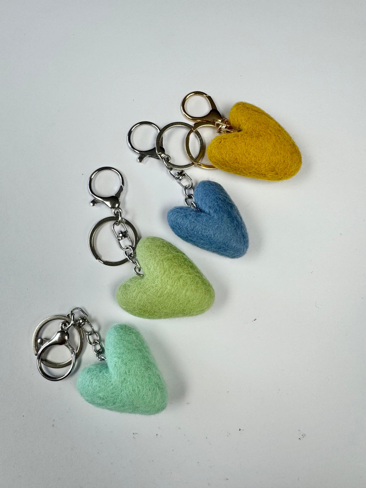 Heart Keyrings