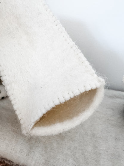 Felt Tea Light House