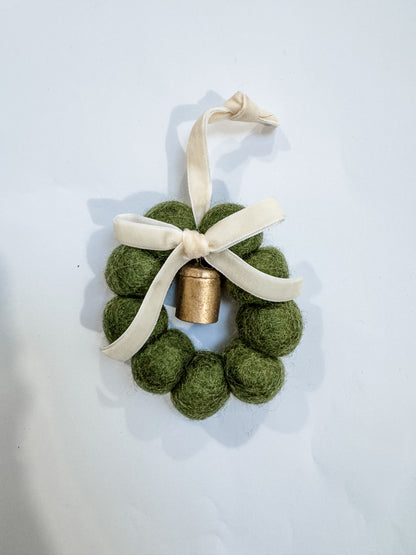 Velvet Bell & Bow Wreaths