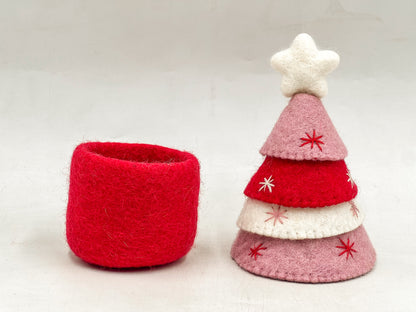 Christmas Advent Tree Baskets