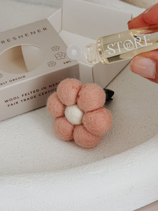 The Original Wool Daisy Car Vent Freshener