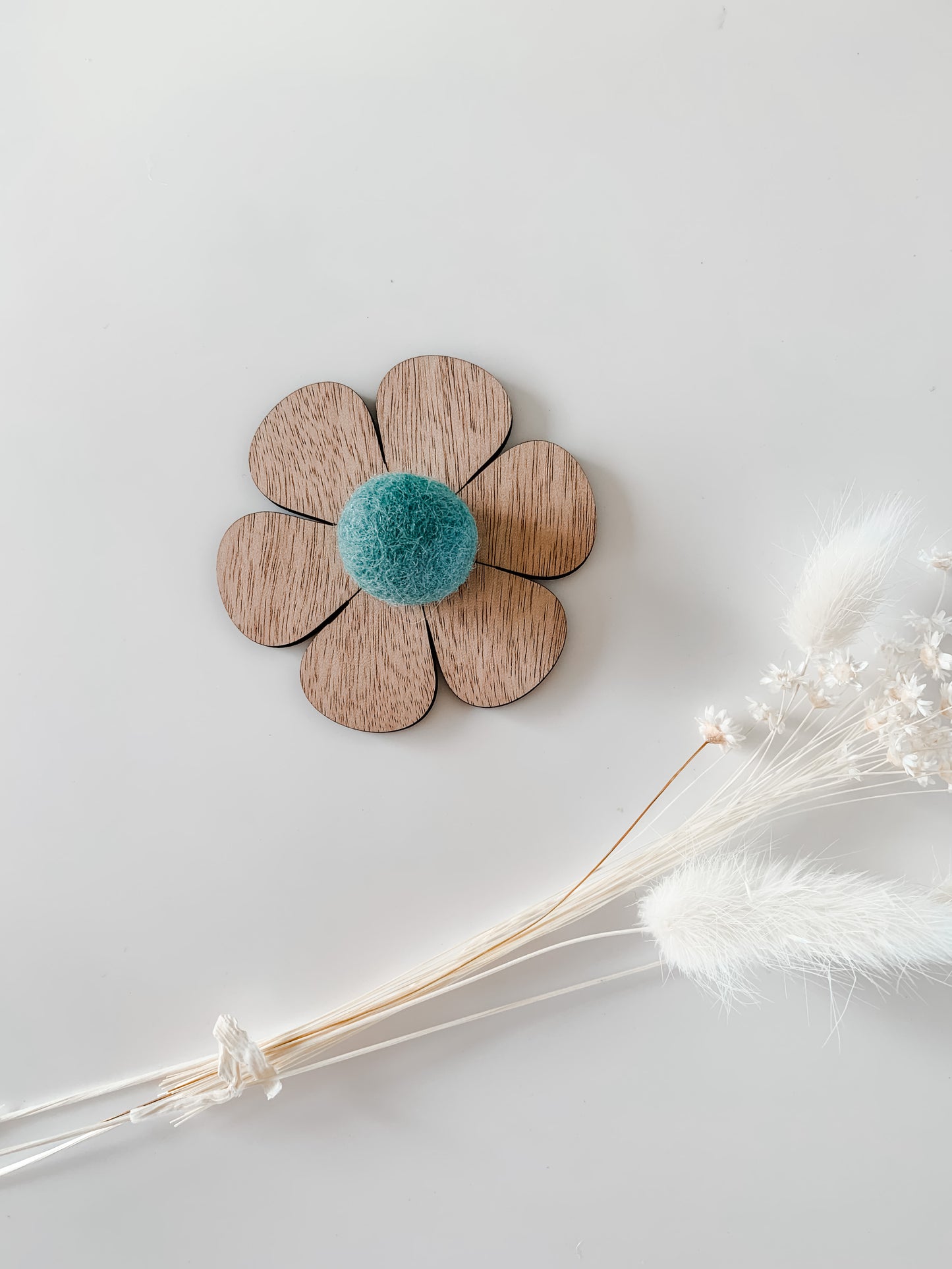 Plywood Felt Wall Flowers